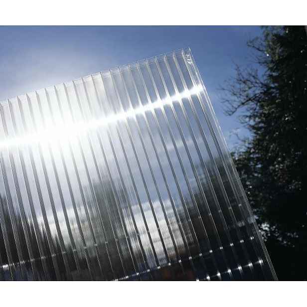 Hliníková pergola 4,95 x 3 m bílá / polykarbonát Dekorhome