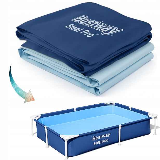 Bazénová vložka fólie do bazénu Bestway Steel Pro 221x150x43 cm