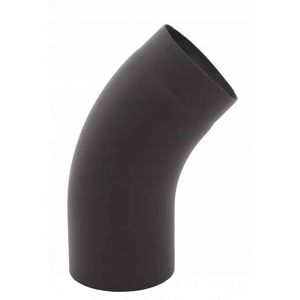 Kouřové Komínové Koleno Ohýbané 45° fi 150 mm Pro Krbová Kamna Kozy