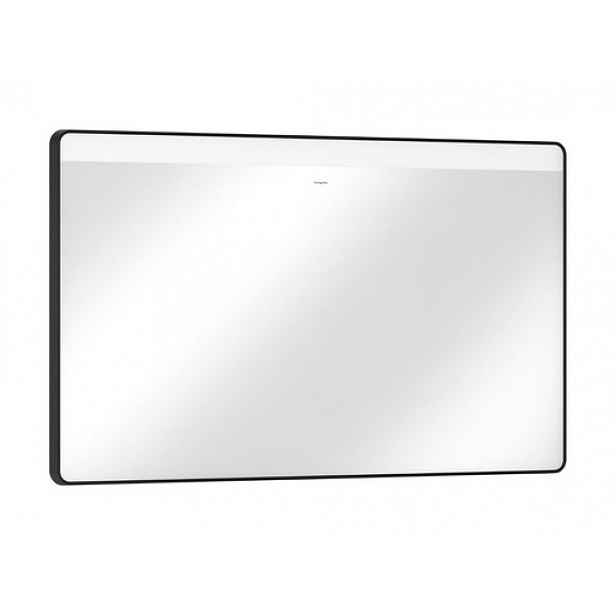 Led zrcadlo Hansgrohe Xarita Lite Q 120x70 cm černá matná 54960670