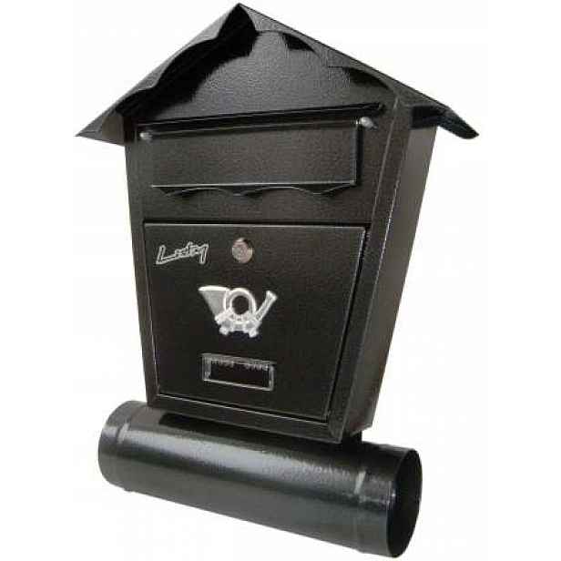 Poštovní Schránka S Tubou SD2T Grafit Metalbud