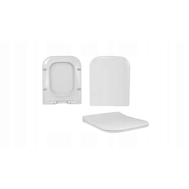 Wc sedátko Durovin UF-146-7004 Slim bílá duroplast 44x34,5 cm