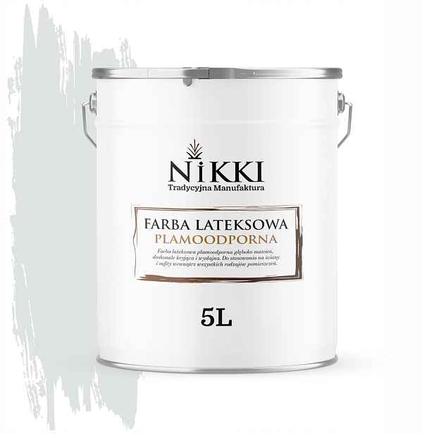 Barva Barva Odolná Proti Skvrnám, Bílá, Zlomená V Khaki H1675 5L Matná