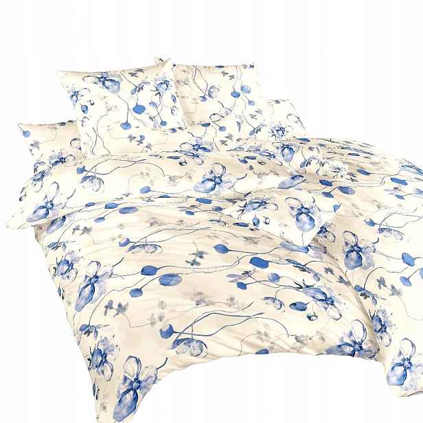 Dadka Povlečení bavlna Bloom elegance banán 140x200, 70x90 cm