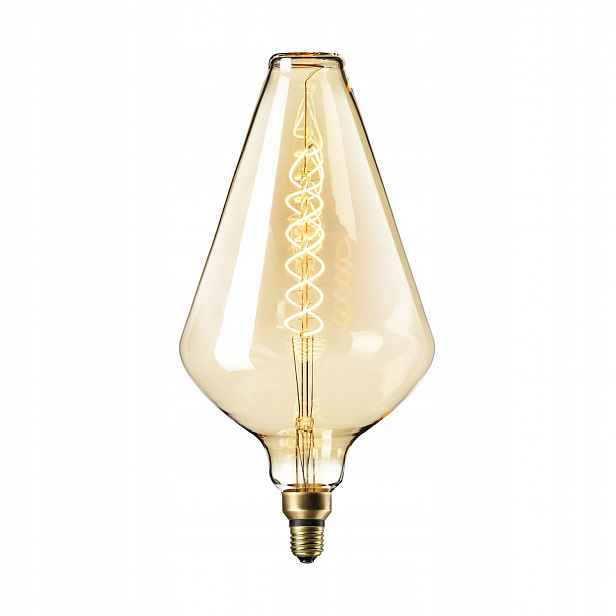 Velká retro ozdobná žárovka Calex Vienna Led XXL Lamp 2200K Gold 390 x 188 mm