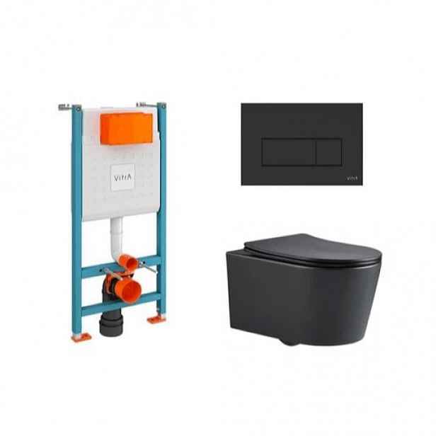 Závěsný wc set do lehkých stěn / předstěnová SAT Brevis SIKOVSB1