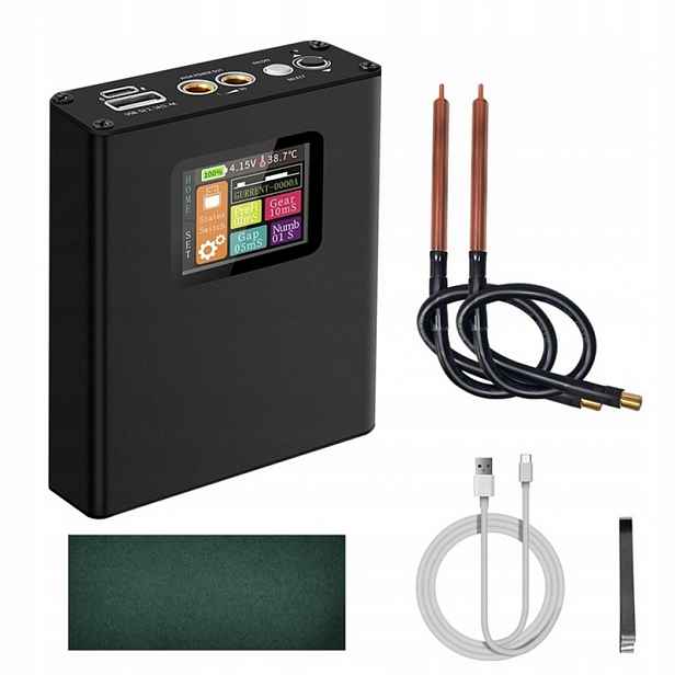 Bodová Svařečka S LCD Displejem Pro Články 18650