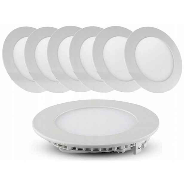 Sada Halogenová stropní lampa Slim 6W Objímka 7x