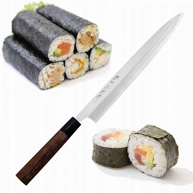 Satake Aogami Pro Japonský Nůž Sashimi Yanagiba pro sushi a filetování 27 cm