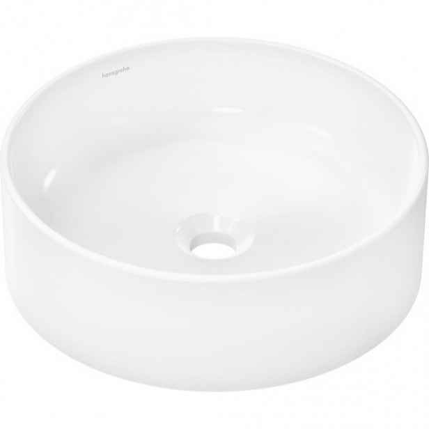 Hansgrohe Xuniva S umyvadlo na desku 40x40 cm bez otvoru pro baterii, bez přepadu 61071450