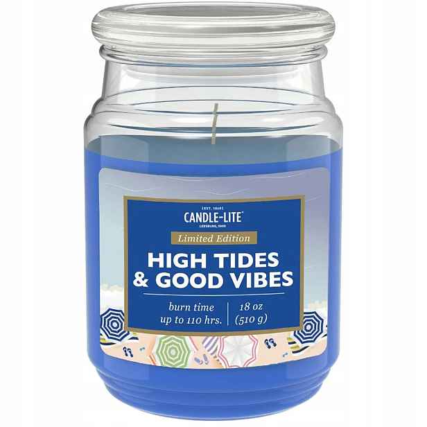 Velká svíčka High Tides & Good Vibes Candle-lite