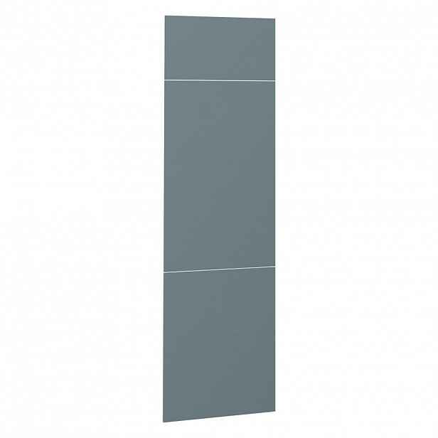 Vicco KUCHYŇSKÁ DVÍŘKA R-Line Modrošedá 59.6 x 196 cm nábytková čela pro skříň k vestavné lednici