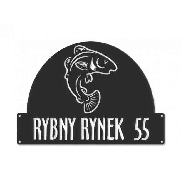 Číslo Na Dům 80cm Tabule Adresa Ocel 2mm úl Rybí Trh