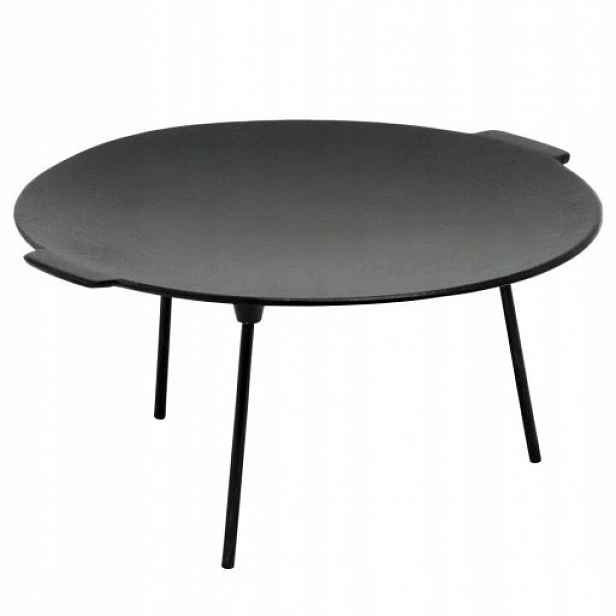 Litinová pánev na oheň 60 cm gril wok Ohniště