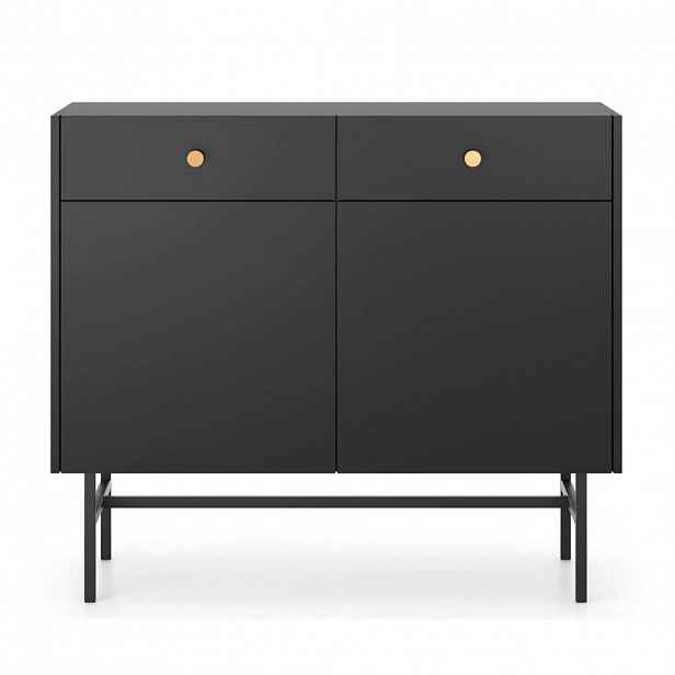 Selsey KOMODA Divenos černá 104 cm