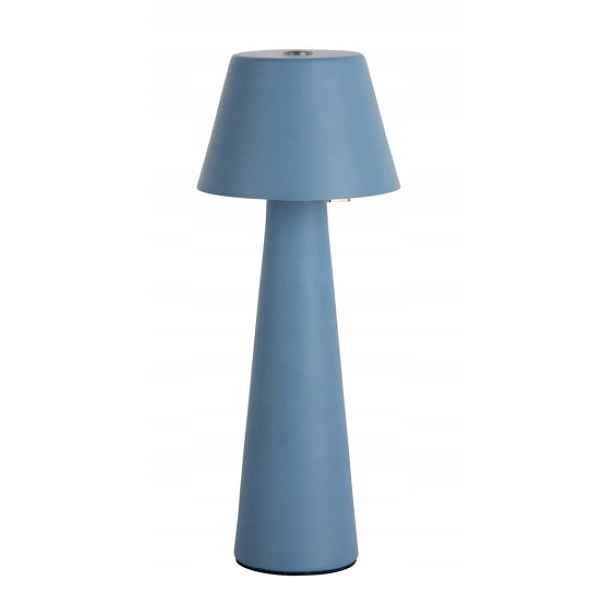 Stylová dětská lampička do ložnice Mini Led Cone, modrá