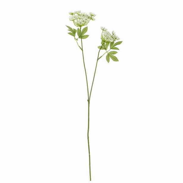 Umělá květina výška 66 cm FENNEL Bloomingville - bílá