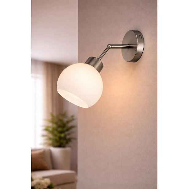 Euro-Lamp Nástěnná lampa Orion 1 saténová Stínidlo Bílá 1x60W Výrobce