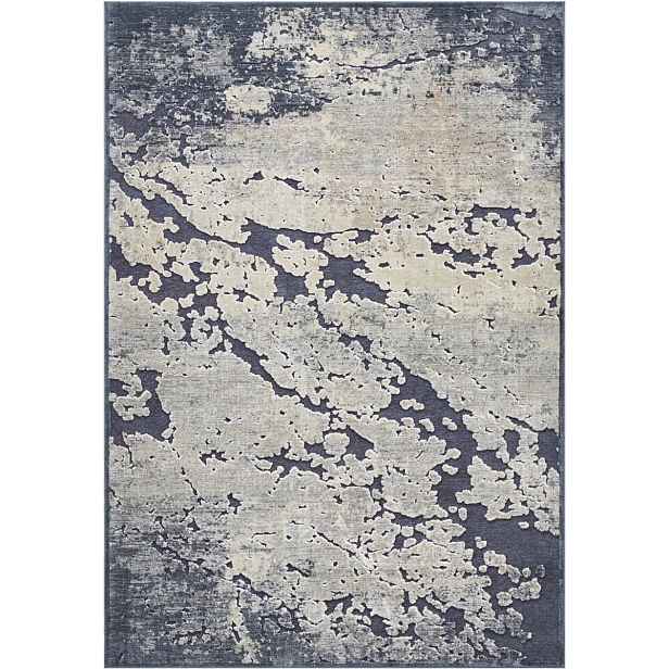 Moderní vlněný koberec, 3D lisovaný 80x125 cm
