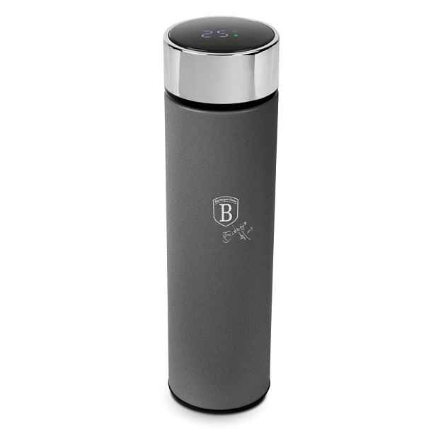 BERLINGERHAUS Termoska nerez s LED displejem 500 ml Antracit Collection BH-9805