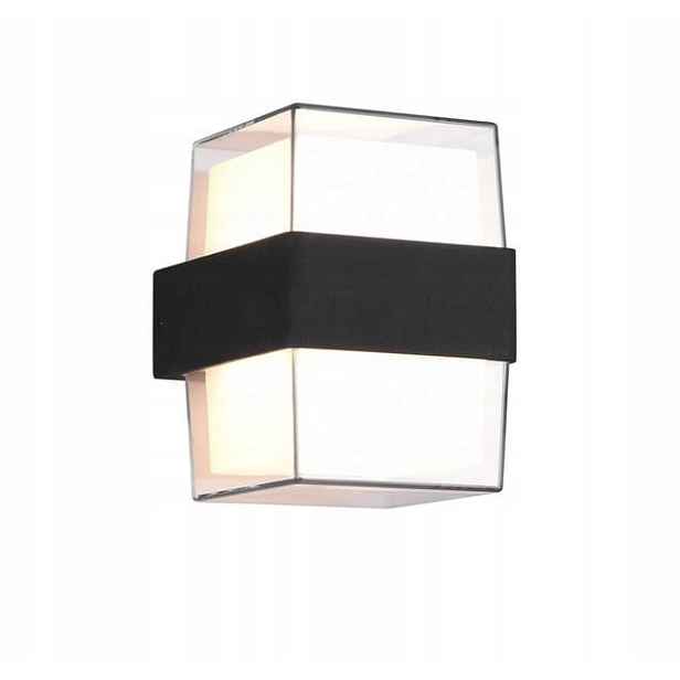 Fasádní lampa pro venkovní nástěnné svítidlo Molina antracit Rl R22062142