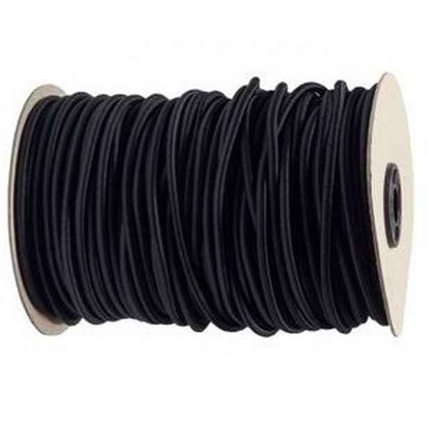 Gumové lanko z elastické gumy pro pletenou upevňovací plachtu 6 mm 100 m
