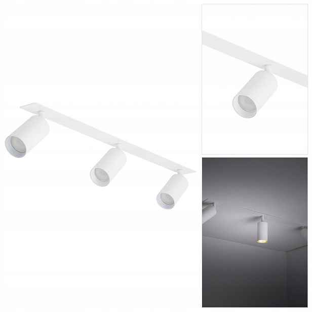 Trojitý spot Amis bílý moderní zapuštěné bodové světlo Tk Lighting