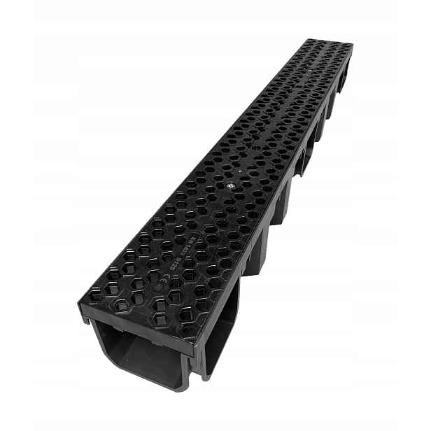 Lineární Odvodnění Koryto plast/plast h105 B125 (12,5 tuny)