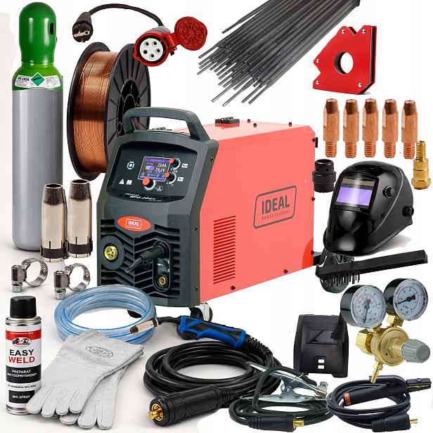 Svařovač Migomat Ideal 254/2 Pulse poloautomatický svařovací set 1