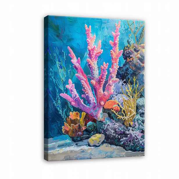 Obraz Do Dívčího Pokoje Korálový Útes Oceán Moře Modrý 100x70