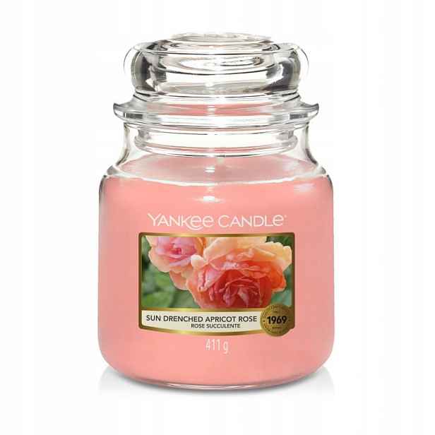 Yankee Candle Sun Drenched Apricot Rose Svíčka