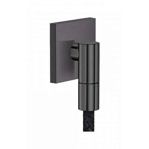 Axor Fine - Nástěnné kolínko, kartáčovaný černý chrom 36738340