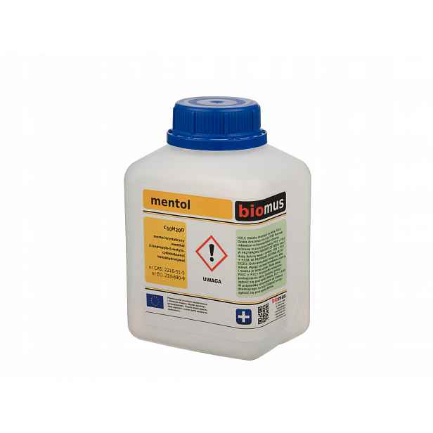 Mentol krystalický čistý 250g Biomus