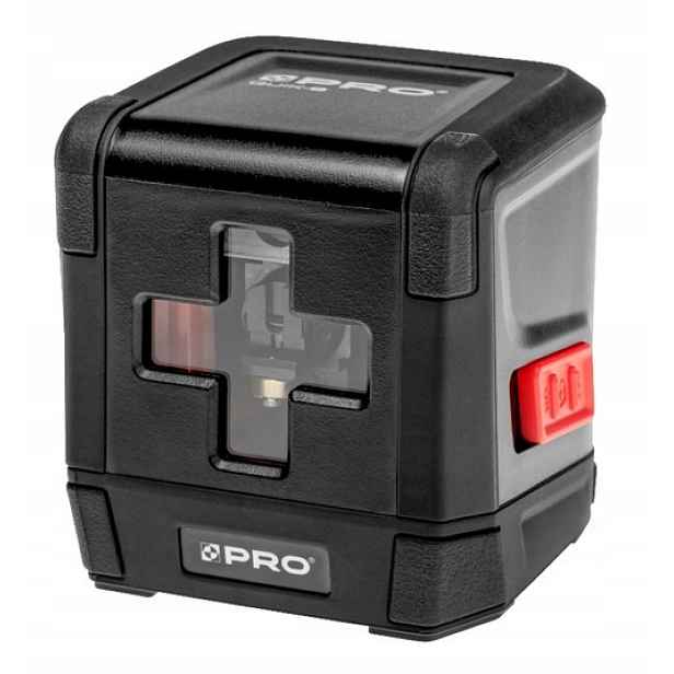 Zelený samonivelační křížový laser s držákem Pro Quik-g