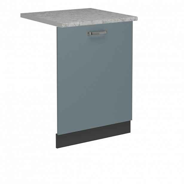 Vicco ČELNÍ PANEL MYČKY R-Line Modrošedá 60 cm s pracovní deskou
