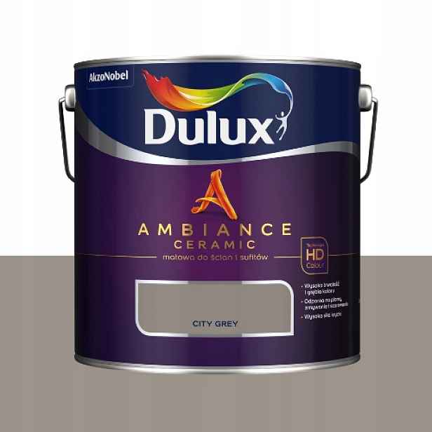 Dulux ambiance barva City Grey 2,5L