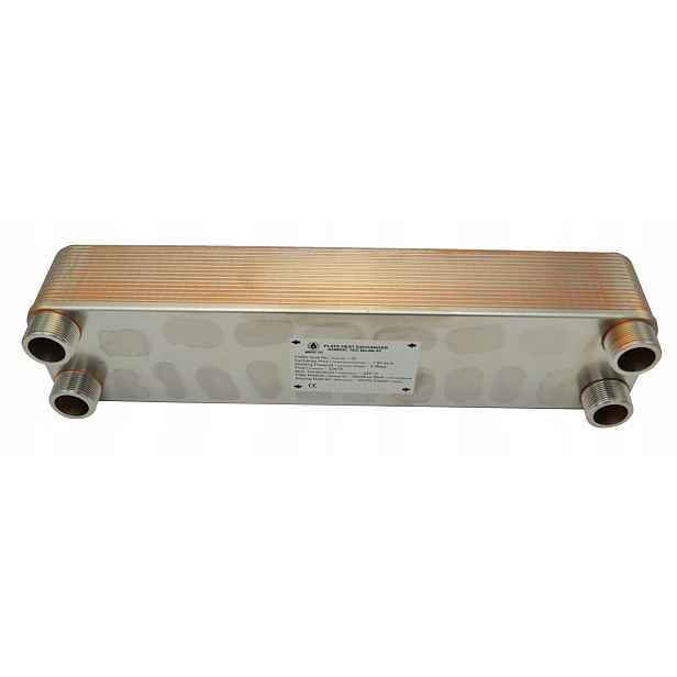 Velký výměník tepla 20 desek 5/4'' 110 kW Nordic