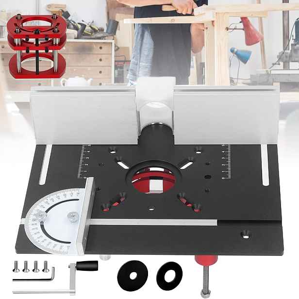 Hliníkový Frézovací Stůl S Frézovací Deskou Typu Diy Pro Drážkování, Ořezávání