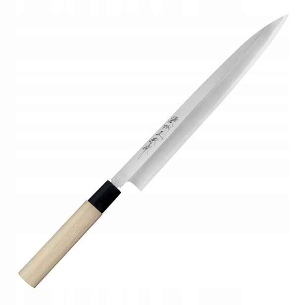 Nůž Yanagiba Satake Shirogami #2 27 cm ocel uhlíková jednostranná sashimi