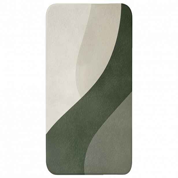 OnlyWow KOUPELNOVÁ PŘEDLOŽKA Japonsko - Zelená - Abstraktní - Moderní 60x120 cm