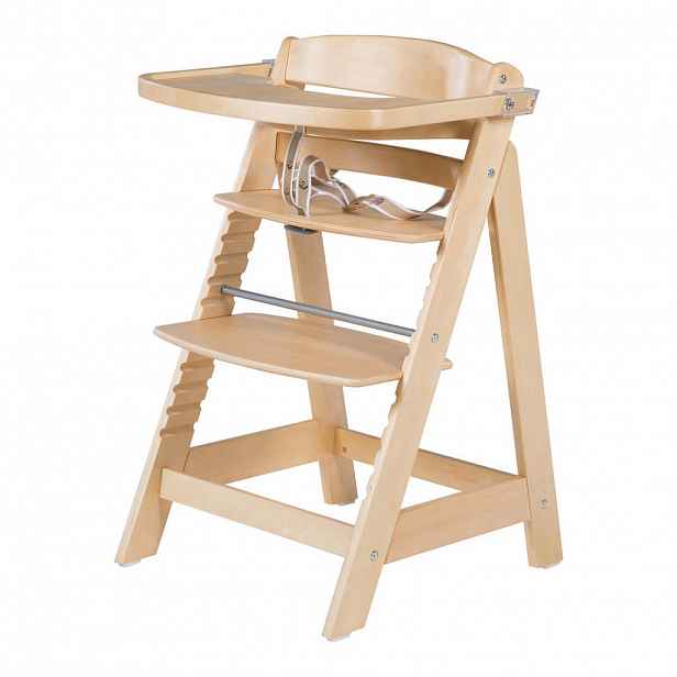Roba DĚTSKÁ JÍDELNÍ ŽIDLIČKA Sit Up Fun přírodní