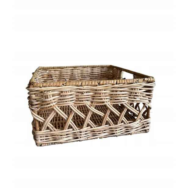 Rustikální ratanová podnosová podložka Hampton 25 x 25 Rattan