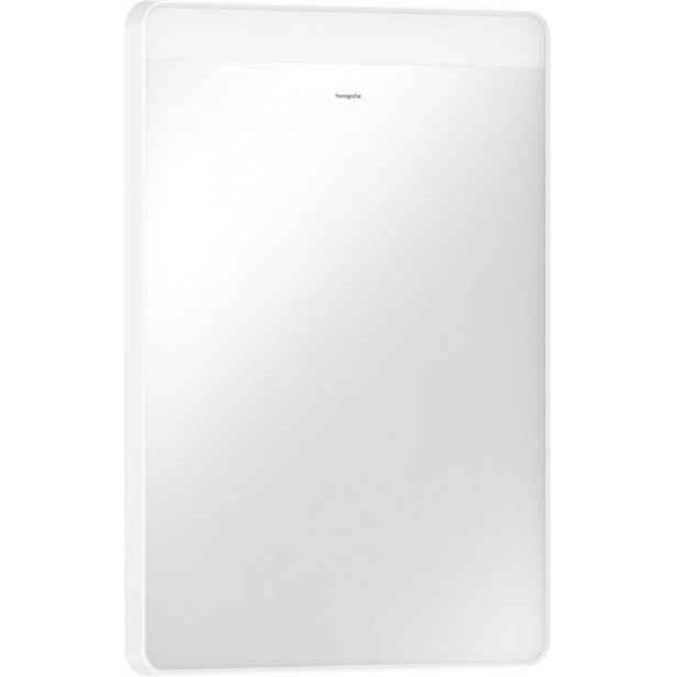 Led zrcadlo s infračerveným senzorem Hansgrohe Xarita Lite Q 50x70 cm bílá matná 54969700