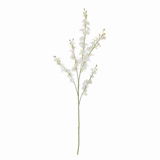 Umělá květina výška 91,5cm ORCHID Bloomingville - bílá