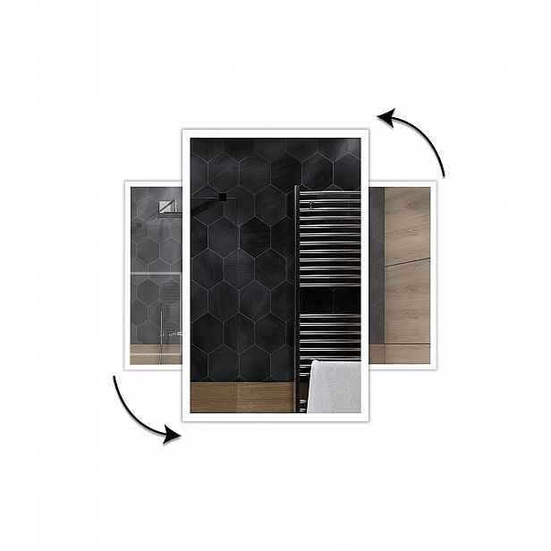Led Zrcadlo Cold 50x70cm K24 Boston