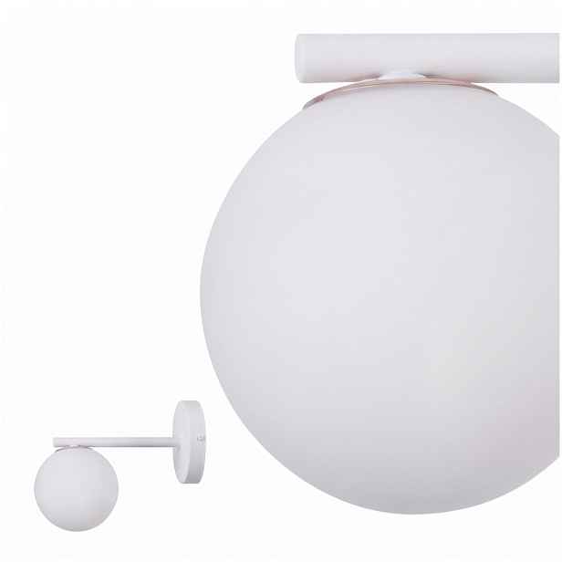 Nástěnné svítidlo bílé Gama s minimalistickým designem v předsíni Sigma Lighting
