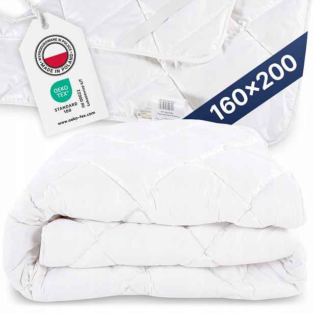 Podložka Chránič Podložka Na Matrace Postel Amw Imperial Bavlna 160x200