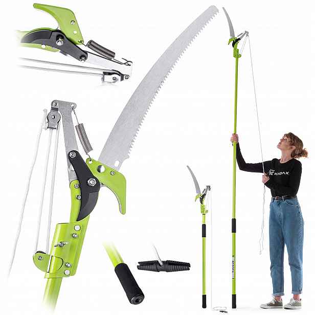 Pila S Nůžkou Na Teleskopické Rukojeti 142-287 cm, Čepel 29 Cm Na Větve