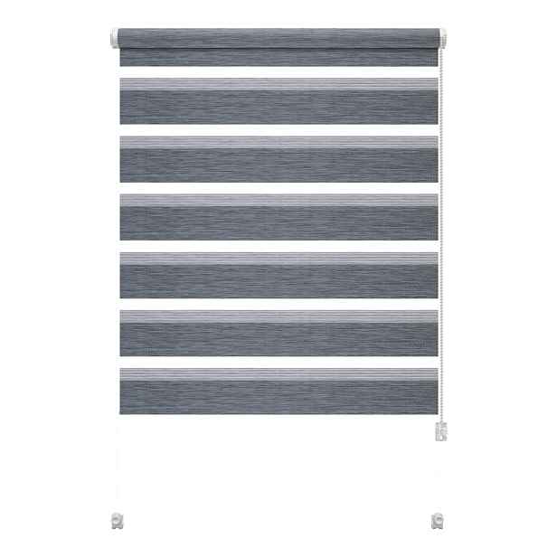 Šedá roleta den a noc 42,5x150 cm Zebra Natur – Gardinia