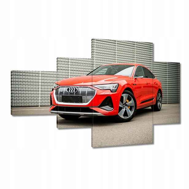 Obrazy 130x80 Červené Audi e-tron
